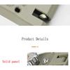 1PCS Bedroom Wooden Door Lock Home Anti-theft Lockset Old-fashioned Tiger Tooth Mechanical Lock Zinc Alloy Security Door Lock