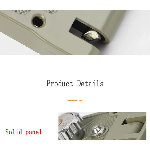 1PCS Bedroom Wooden Door Lock Home Anti-theft Lockset Old-fashioned Tiger Tooth Mechanical Lock Zinc Alloy Security Door Lock