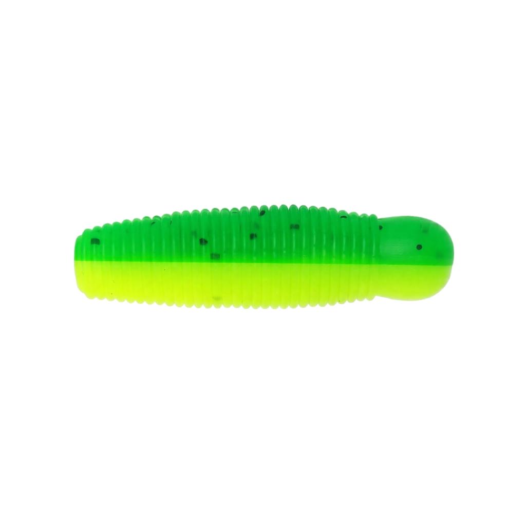 Soft Plastic Fishing Lure 4cm Salt-Infused Worm Bait for Outdoor Freshwater Fishing Bass Pike Blackfish Lure