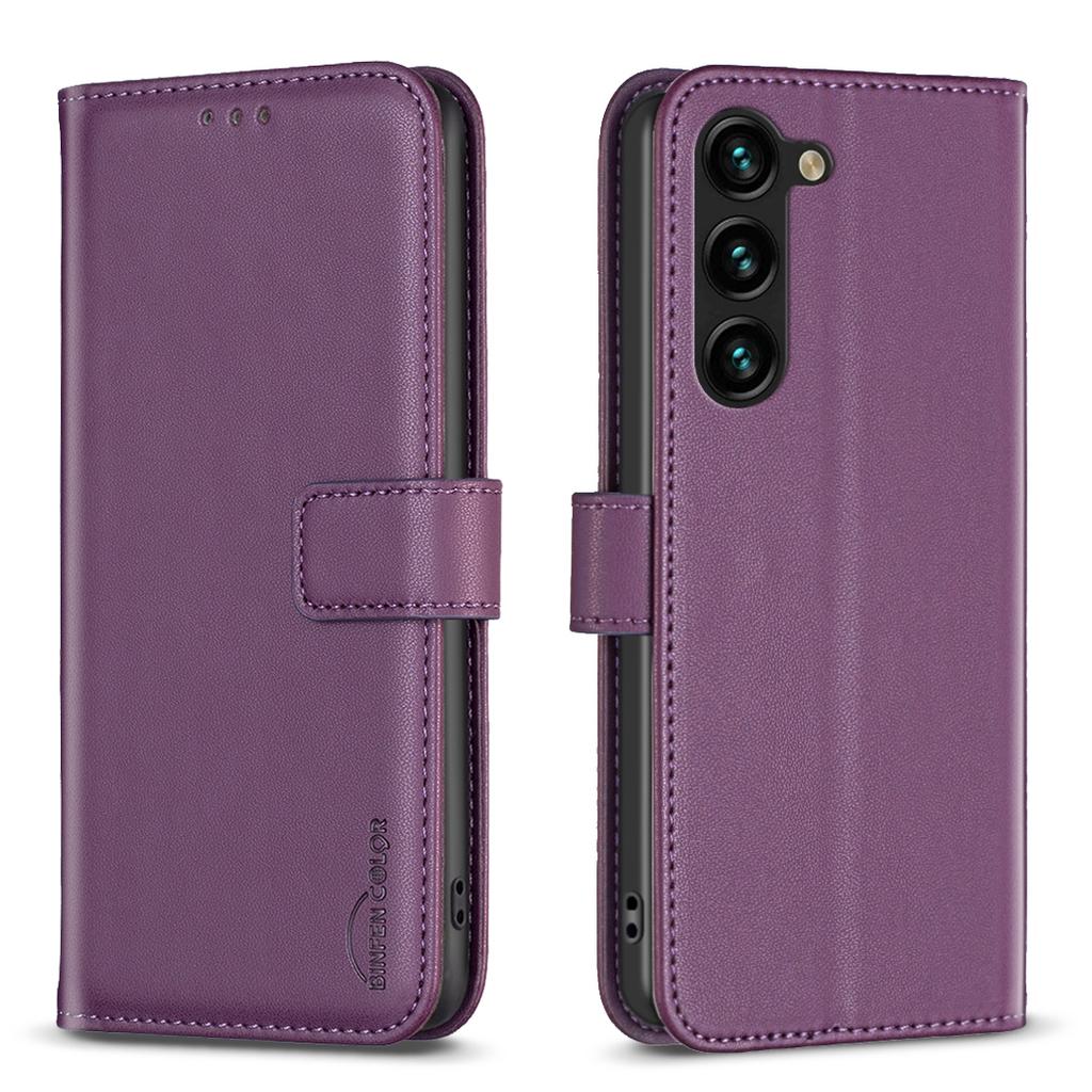 Husă pentru telefon cu model de culoare solidă din piele PU cu sloturi pentru carduri pentru Samsung Galaxy S20,S21,S22,S23,S24,S24 FE,A12,A13,A14,A15,A52,A53,A24,A42,A31,M34...