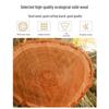 Huihuang Round Pine Wood Cutting Board with Steel Ring