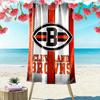 Cleveland Browns Print Beach Towel, Large Soft Quick Dry Towel for Beach Camping Swimming