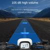 Waterproof Electric Car Horn Universal Motorcycle Horn 12V 24V 48V 60V 105db Motor Scooter Loud Sound Modified Loudspeaker