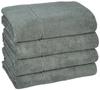 MUJI Set Baie Pufos 60 x 120 83429560 Prosoape, Verde, 4, cm, Moale,