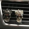1PC Metal Skull Styling Car Perfume Clip Car Air Freshener Car Accessories