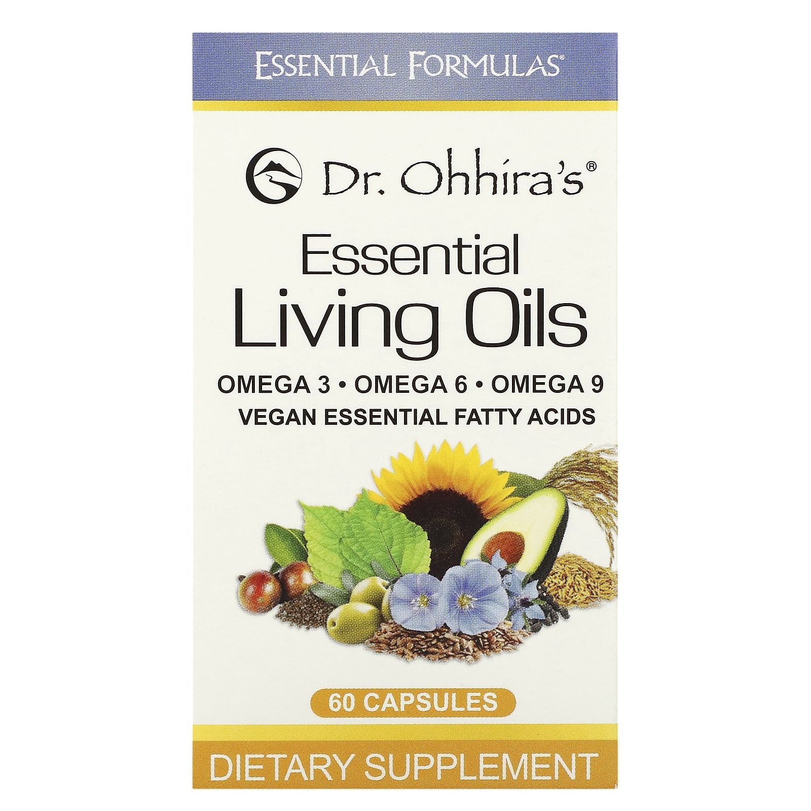 

Dr. Ohhira S, Essential Living Oil, 60 Capsules