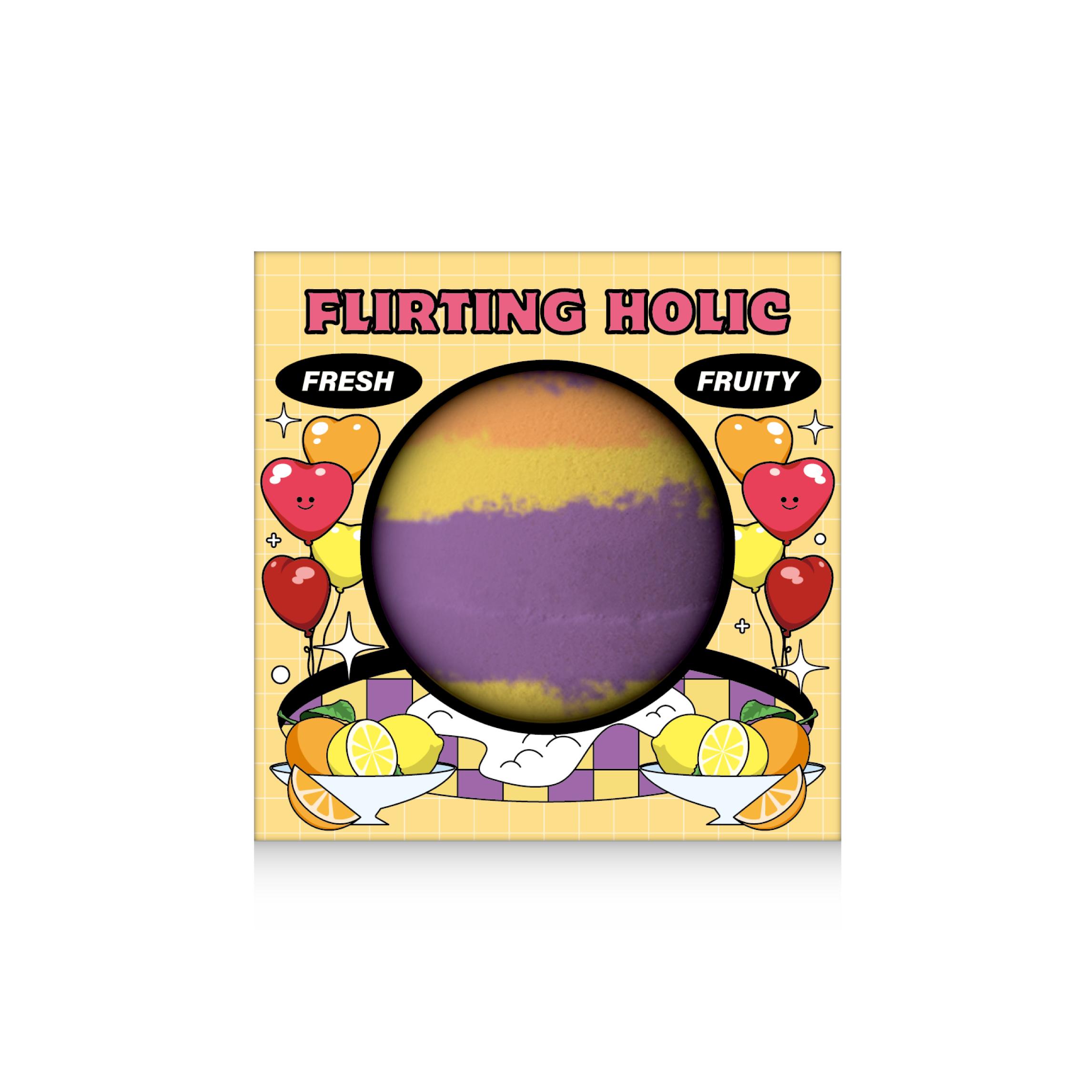 

Бомбочка для ванны Flu Cloud Bubble большой емкости 200 г 6 видов, выберите 1 Bubble Bath Bomb – Flirting Holic