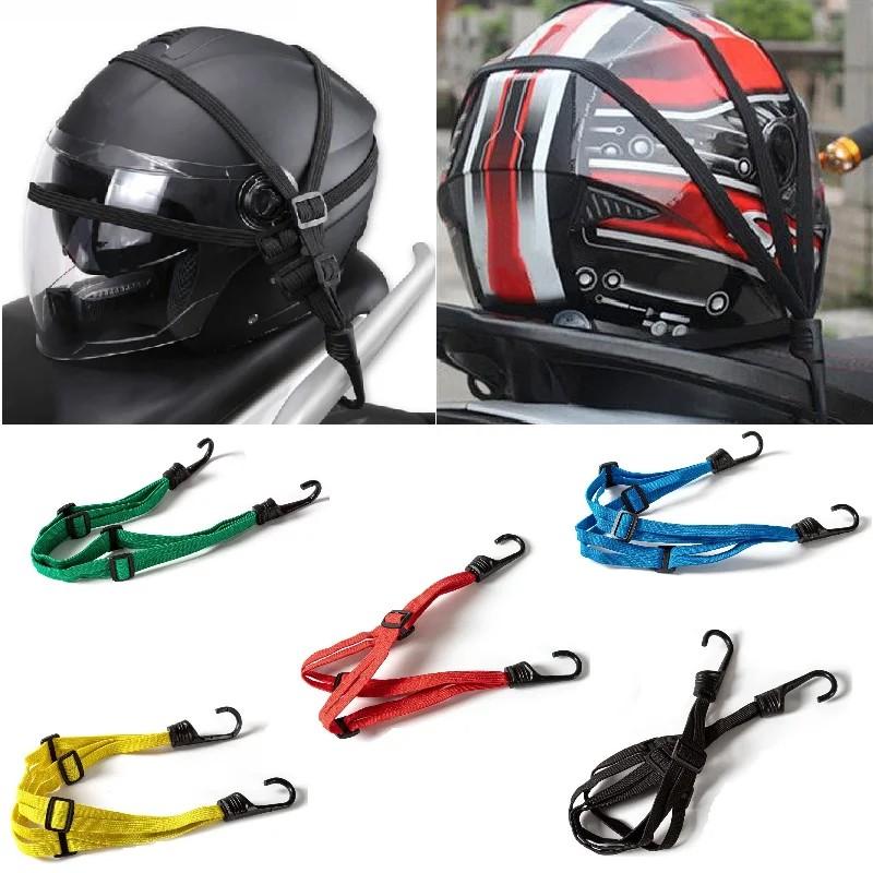 Bicycle Luggage Rope Elastic Carrier Cargo Rack Strap Motorcycle Retractable Helmet Luggage Rope Belt Mountain Bike Accessories