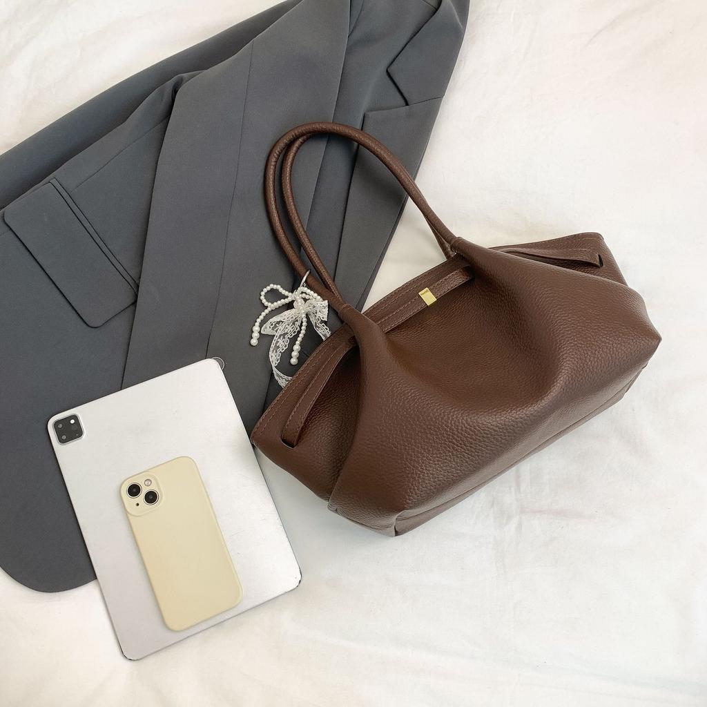 Velkokapacitní taška s křídlem D.emellier podpažní tote taška jednoduchá dámská velkokapacitní jednoramenná taška pro dojíždění