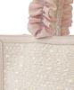 Maison de Fleur Linton Tweed Square Frill Tote 08000658300 Women's Bag, Ivory,