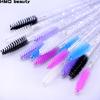 50Pcs Disposable Crystal Eyebrow Brush Diamond Handle Mascara Wand Applicator Eye Lashes Cosmetic Brushes Eyelash Extension Tool
