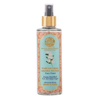 Ryllz Essentials Reines Natürliches Mogra Wasser Gesichtswasser | Gesichtsspray | Madurai Jasmin | Unisex | 200 ml