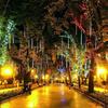 30/50cm Solar LED Meteor Shower Rain Lights Holiday String Lights Waterproof Garden Light Christmas Wedding Decoration