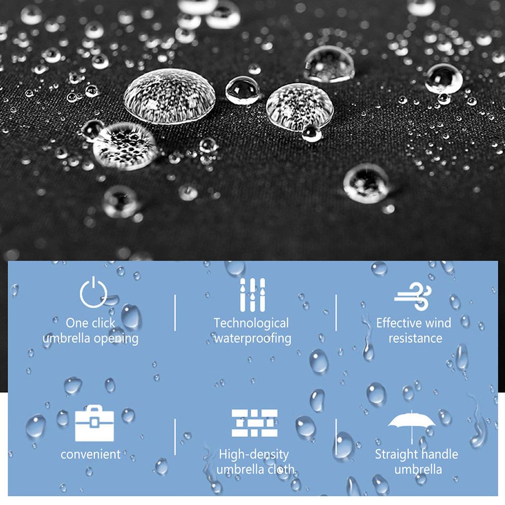 Long Handle Automatic Umbrellas 16 Ribs Rainbow Golf Umbrella Premium Large Sun Protection Outdoor Umbrella For Travel Camping