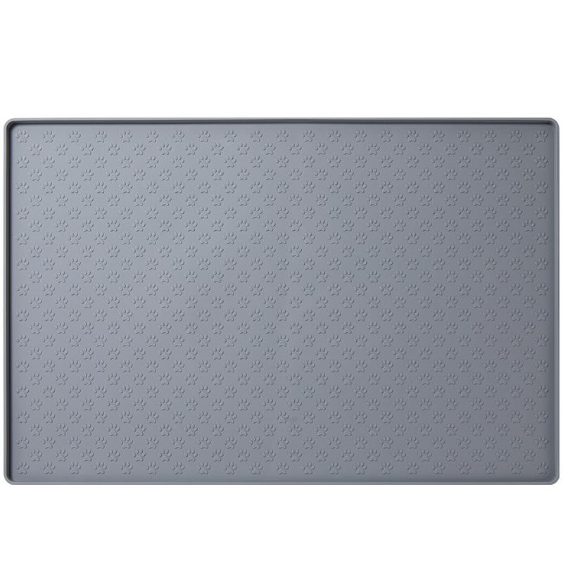 Pet Placemat Dog Food Bowl Mat Cat Feed Mat Cat Dog Drinking Feeding Placemat Silicone Waterproof Pet  Pad Feeder Mats