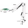 3 Colors LED Magnifying Glass  72LED 8X/10X NEW Illuminated Magnifier USB for Soldering Iron Repair/Table Lamp/Skincare Beauty