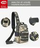 2024 New Sports  Backpack Shoulder Bag  Chest Bag Men Outdoor Hiking Camping   Hunting Fishing Pack Sling Molle Usb Bag Bag