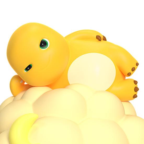 Dino Night Light Touch Sensor Cute Bedside Lamp 3D Cartoon Dinosaur LED Nightlight for Kids Bedroom Nursery Girls Boys Gifts
