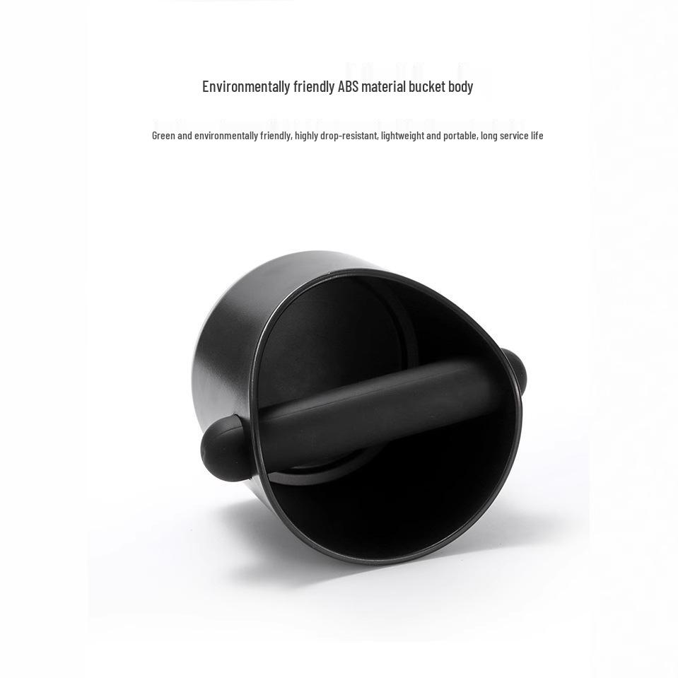 Round ABS Coffee Grounds Knock Box for Semi-Automatic Machines