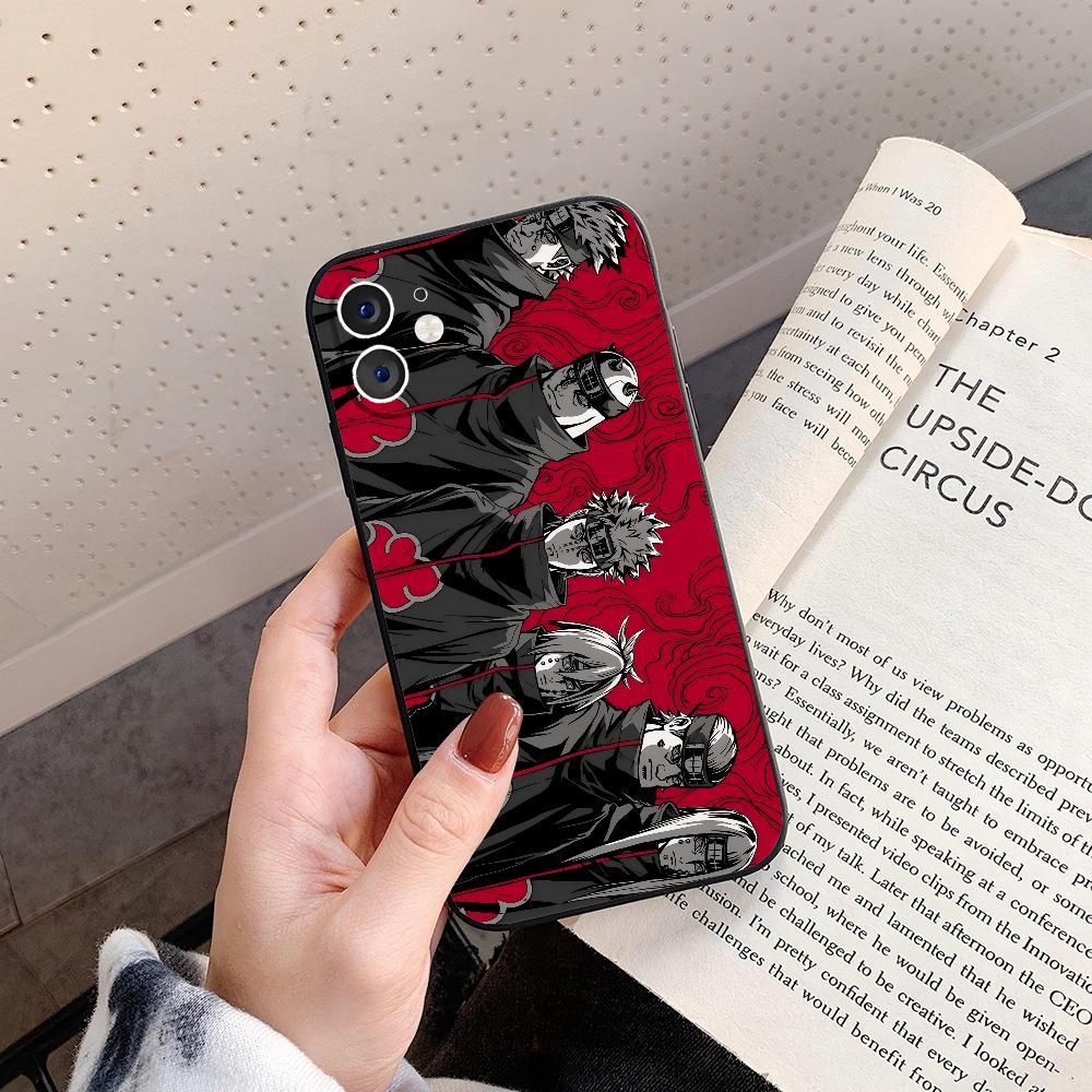 Anime N-NarutoS Phone Case Silicone Soft For IPhone 16 15 14 13 12 11 Plus Pro Max Plus