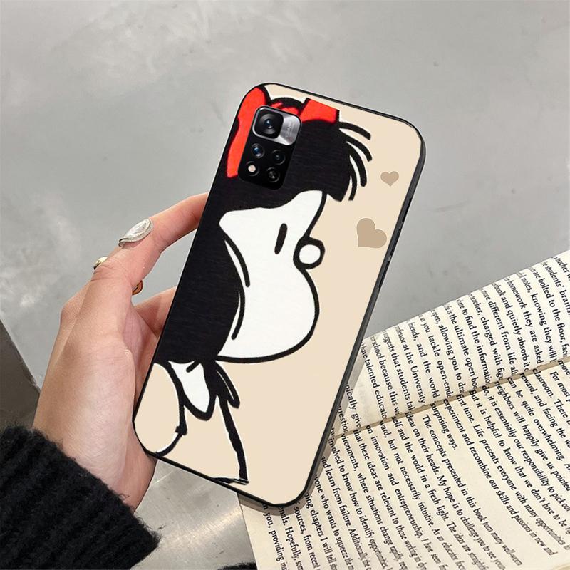 Phone Case For Xiaomi Poco C71 15T 14T Pro Redmi Note 15 14 14 13 Pro Redmi A5 15C 13C Mafalda