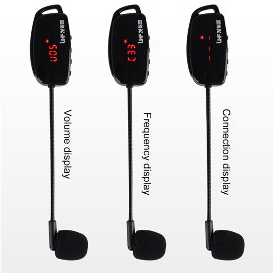 Mini Portable Wireless Microphone Rechargeable Voice Amplifier for Classroom