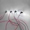 4pcs white light bright 12V Car door bowl light concealed tallation door handle light LED