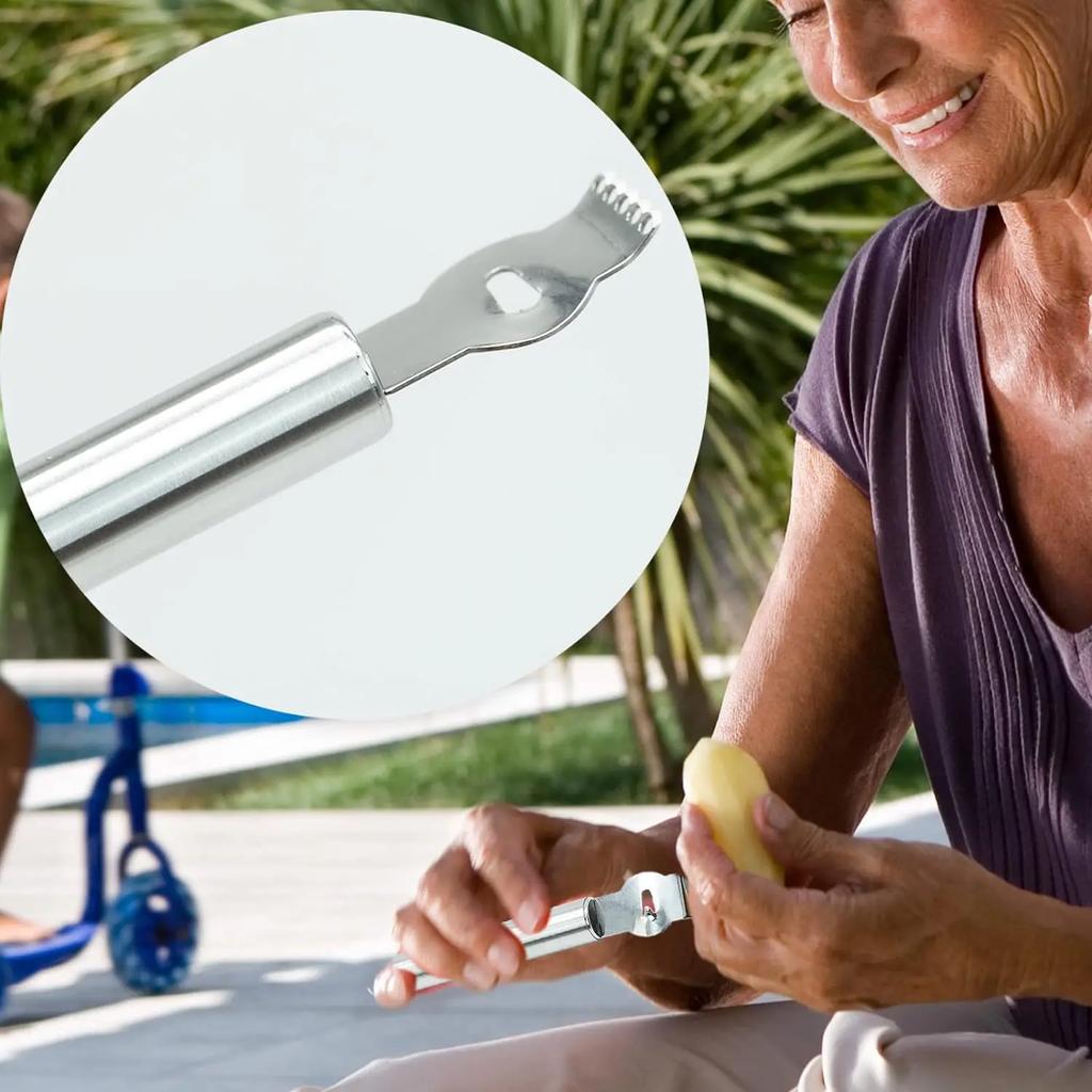 Lemon Zester Peeler Stainless Steel Zester Grater Lime Orange Citrus Fruit Grater Peeling Knife Kitchen Bar Tools Accessories