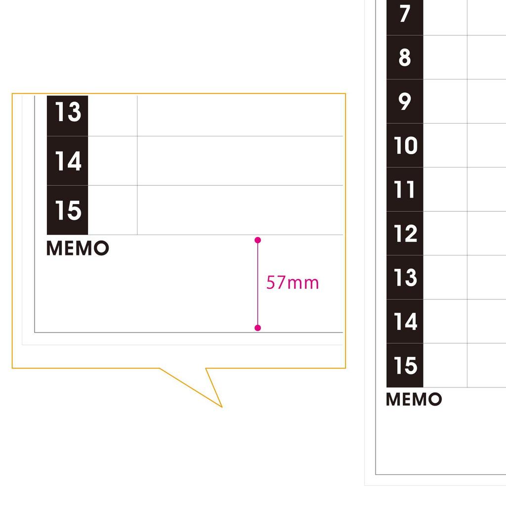 Velos Magnetic Whiteboard Sheet, Magtouch New Easy Board, Monthly, NME-6045M
