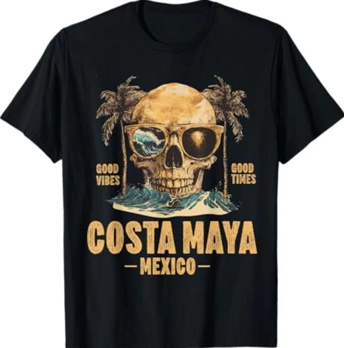 

Costa Maya Mexico souvenirs Men Women Girl Boys Reminder T-Shirt S