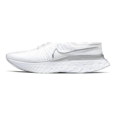 React Infinity Run Flyknit 2 White Metallic Silver Women Sneakers Pure-Platinum CT2423-102