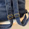 Large Capacity Denim Backpack Women's Backpack Student Travel School Bag