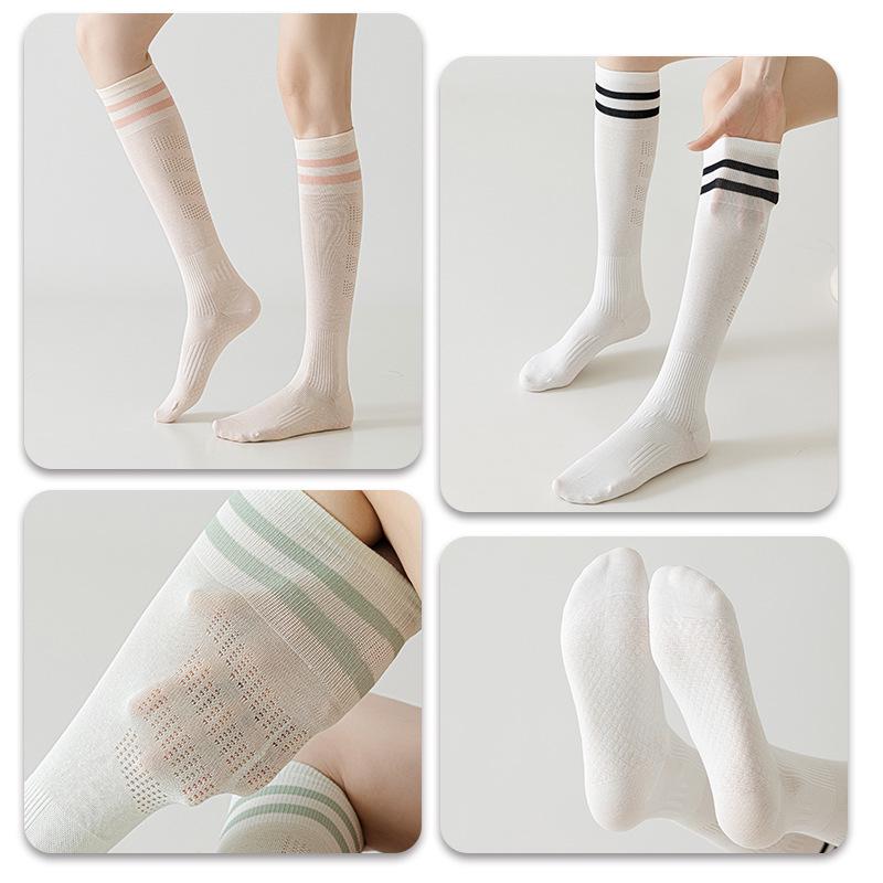 Women's Thin Slimming Compression Socks for Fitness & Running with Massage Bottom