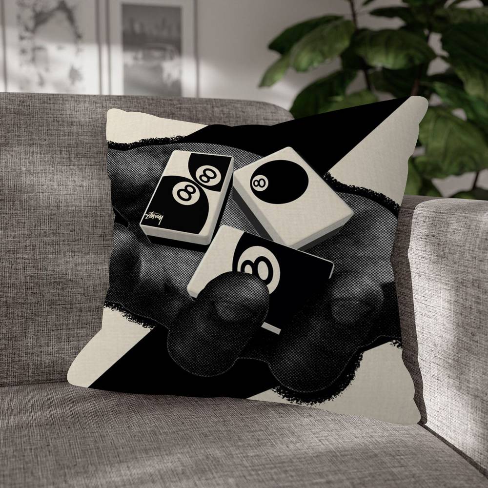 Black And White No Ball Pillow Cover Soft Decor Throw Pillow Case xcm Couch Home Decor for Living Room Sofa Party Gift