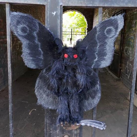 Doll Decorative Attractive Cotton Mothman Plush Toy Decoration for Home