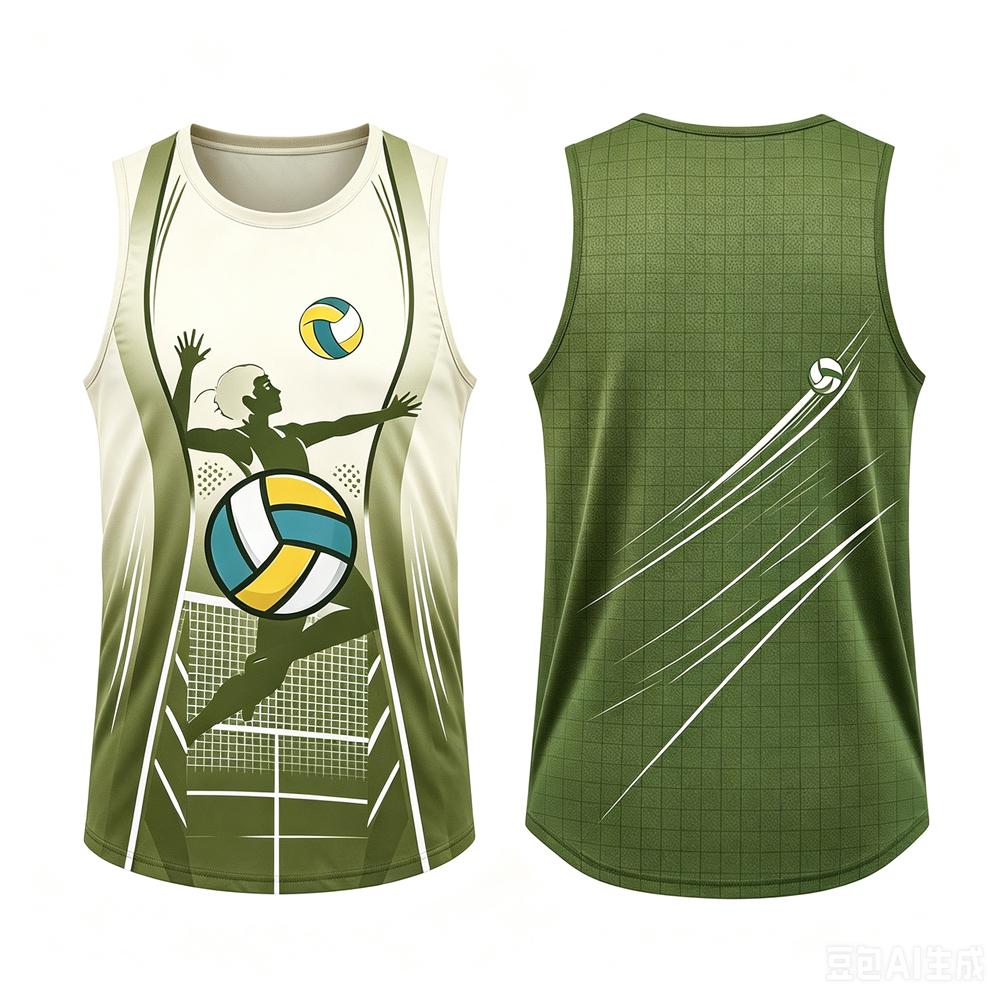 Outdoor Volleyball Sports Men's Vest Summer Casual O-neck Sleeveless Shirt Club Training T-shirts Fashion High Quality Tank Top