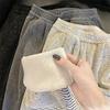 Women's 2024 Autumn/Winter Fleece-Lined Wide-Leg Striped Pants