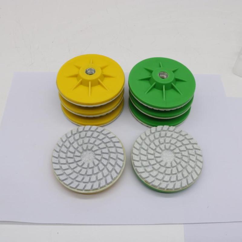 80Mm Ceramic Tile Trimming Polishing Disc Angle Grinder Dry Polishing Marble Quartz Stone Chamfering Grinding Edge