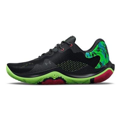 Spawn 4 Printed Black Quirky Lime Men Sneakers 3025345-002
