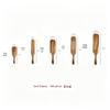 Non-Stick Pan Special: Teak & Acacia Wood Spatula, Stir-Fry Set, Salad Fork & Slotted Spoon
