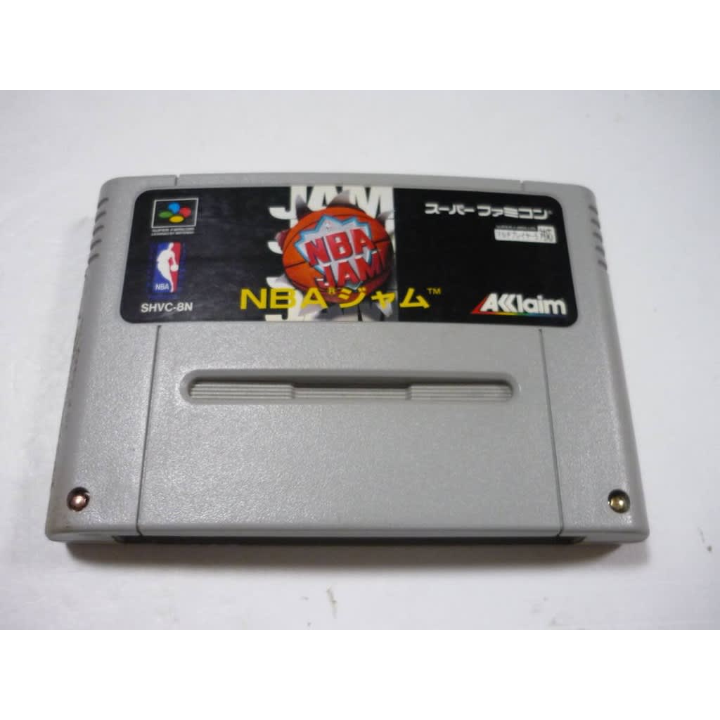 Used NBA Jam SFC SNES Super Famicom SHVC-8N Tested Working Nintendo Sports Acclaim Japan NTSC-J Super Nintendo Cartridge