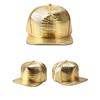 Gorra de Béisbol de PU Ajustable Snapback Visera Plana Unisex Sombrero Hip Hop Moda Deportes al Aire Libre