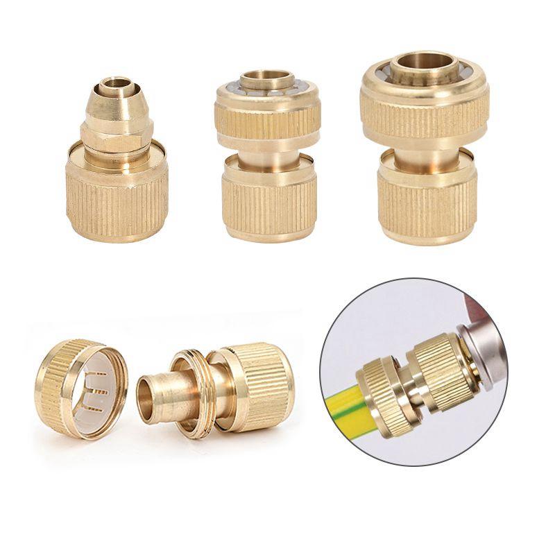 Hose Quick Connect 1/2" 3/4" Watering Water Hose Pipe Tap Adaptor Garden Hose Connector for Watering Irrigation