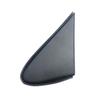 Set of Black ABS Reversing Mirror Triangle Covers for Exterior Rearview of Feng