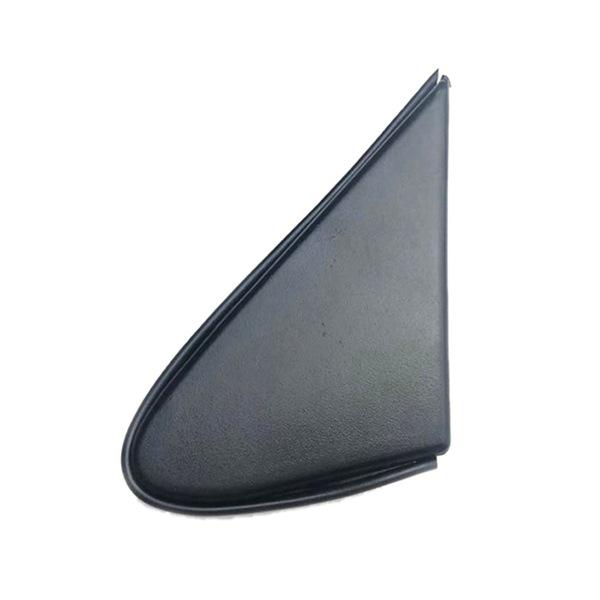 Set of Black ABS Reversing Mirror Triangle Covers for Exterior Rearview of Feng