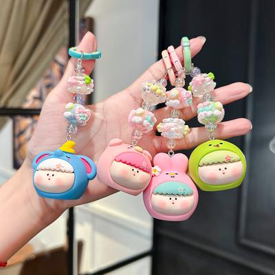Year of The Snake Animal Cute Keychain Pendant Doll Bag Pendant Car High-end Pendant Small Gift