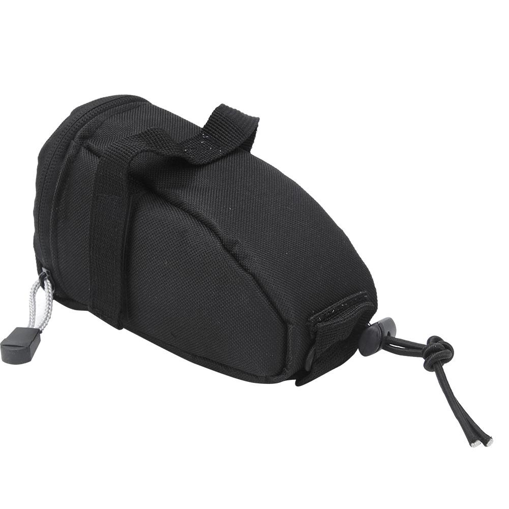 

Black Bicycle Seat Rear Storage Pouch Cycling Road Mountain Bike Saddle Bag Accessory