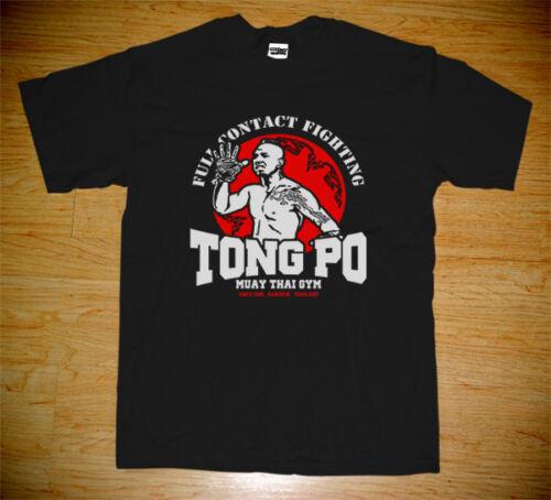 New Muay Thai Boxing Kingboxing Kickboxer Van Damme Movie Tong Po Gym Tshirt cotton tshirt Unisex summer fashion tshirt euro size