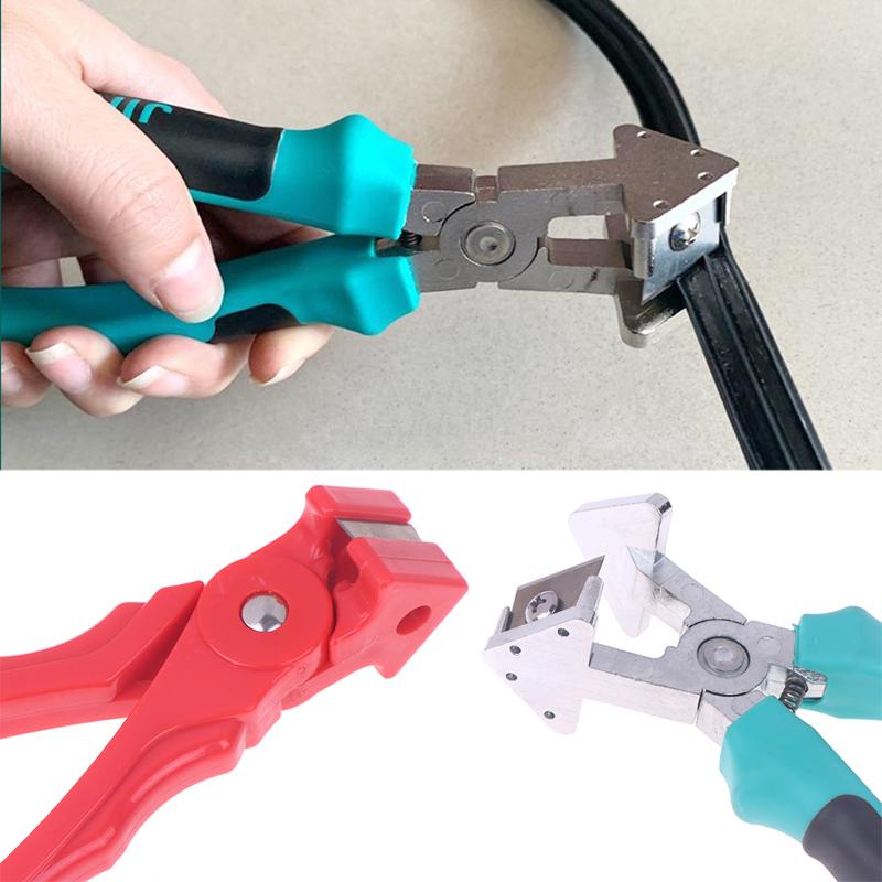 V-Shape Rubber Seal Cutter - 90 Degree Angled Scissors V-Cut Shears for Rubber/EPDM/Foam Strips Seal Trimming Tool