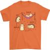 Funny Hedgehog Eat Sleep Repeat Lover Unisexs TShirt 100 Cotton